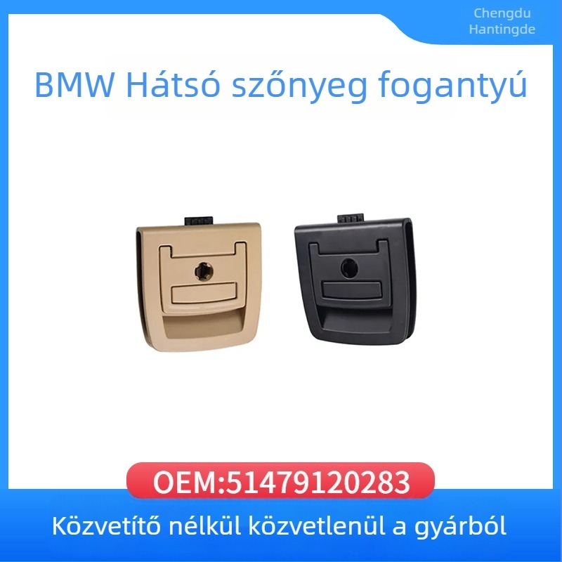 BMW X3/X6-hoz 51479120283 modellű szőnyegfogantyú, műanyag