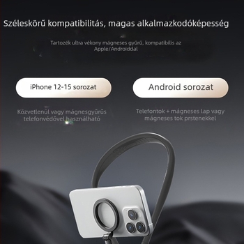 Mellkasi szilikon öv sportkamerához és mágneses telefontartó, gyors kioldás