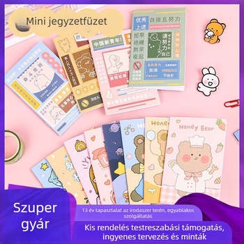 Füzet Long year A783 — borító papírból, belső fehér offset papír, papírtömeg 70 g/m²