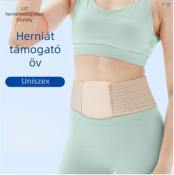 Felnőtt köldöksérv öv, lélegző hasi támasztó öv a sérv rögzítéséhez, modell SQDC-I, anyag poliészter, márka Shengrui Xikang