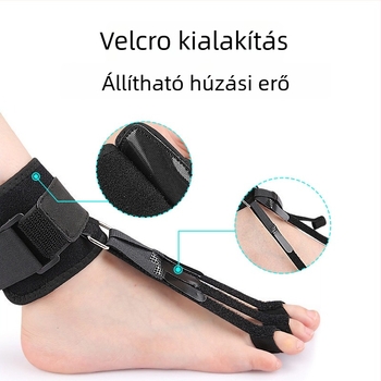 Bokaarthézis szétválasztott ujjú dizájnnal és állítható Velcro pánttal