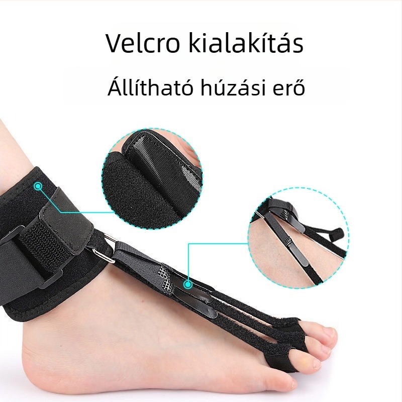 Bokaarthézis szétválasztott ujjú dizájnnal és állítható Velcro pánttal