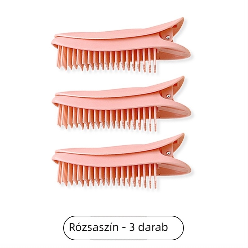 Puha gyökér hajkefe a magas koronához – volumen növelő eszköz, hajklipsz, hajkiegészítő (anyag: szivacs)