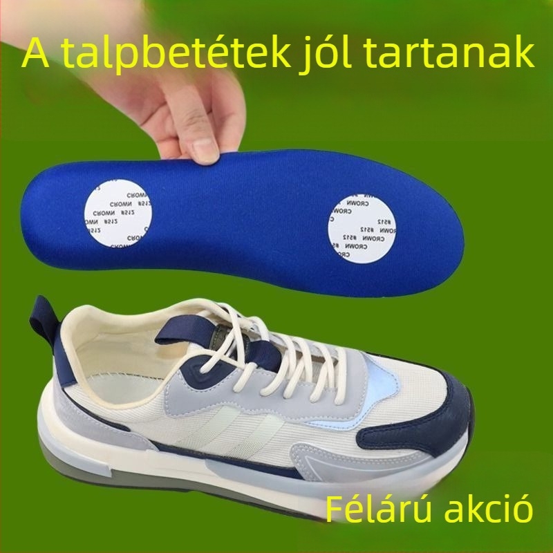 Csúszásmentes talpbetét rögzítő betét — gumi, öntapadó, kétoldalú ragasztóval, mozgás elleni védelem
