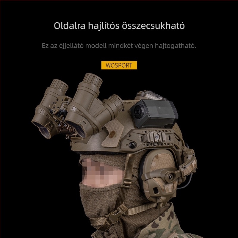 WOSPORT GPNVG-18 Négy szemű éjjellátó eszköz, oldalsó felnyitással