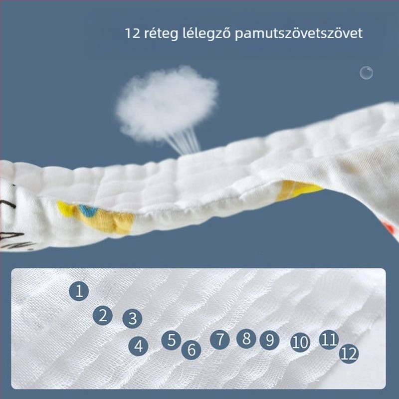 All-in-One mosható babapelenka pamut géz anyaggal, termék kód Xx826707037205, 3–8 éveseknek, 2022 nyarán jelent meg