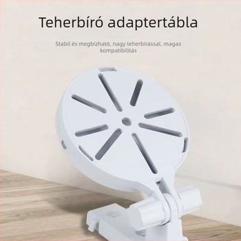 Fúrás nélküli univerzális beltéri megfigyelő kamera falra szerelhető tartó (műanyag, injektált formázás, Hong Xuan márka, eredeti alap tartóval)