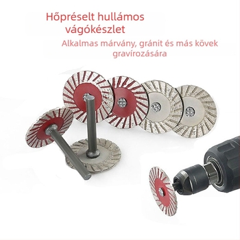 Elektromos csiszoló- és gravírozógép kőhöz, Simiyou JY-344, szinterezett anyag, maximális vonalsebesség 6000