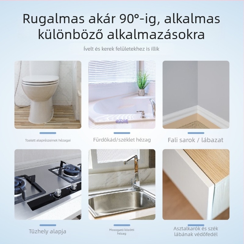 Szigetelő szalag konyhához és fürdőszobához – vízálló, penészálló, márka Qirui, cikkszám 1001074584