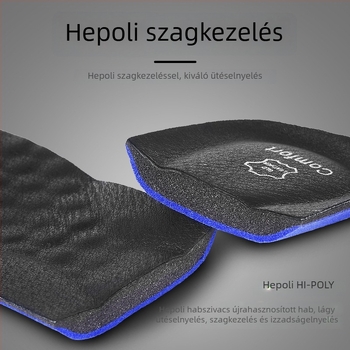Valódi bőr talpbetét – izzadságszívó, légáteresztő, antibakteriális funkció a kényelemért bőrből készült cipőkhöz (teljes talpbetét, modell 5029)