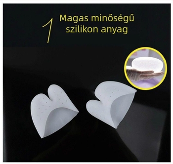 Ujjvédő és előtalp zokni – tánc zokni Hallux valgus védelemmel, mágneses talpbetét, modell 46556663, szezonok: tél/tavasz/ősz, testreszabás elérhető