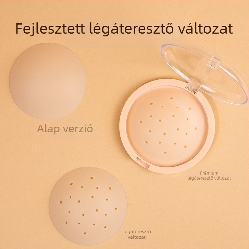 Szilikon melltapasz - légáteresztő, láthatatlan, ultra vékony, kerek alakú, szexi dizájn