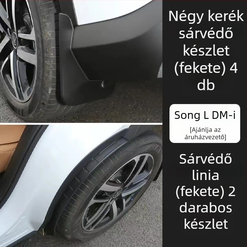 BYD Song Plus DM-i EV keréksárvédő (2023–2025), Anyag: TPE+PP