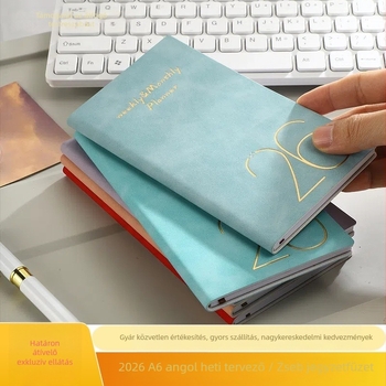 Notebook Quick: műbőr borító, záró fonalas ragasztott kötés, Dowling papír, 70 g/m²