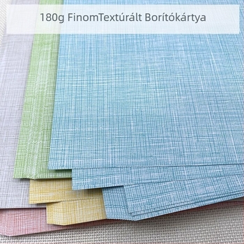 Textúrált vászon borítópapír, 180 g/m², Könyvborító nyomathoz