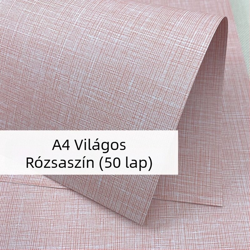 Textúrált vászon borítópapír, 180 g/m², Könyvborító nyomathoz