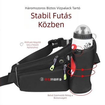 Ambusher derék táska kerékpárhoz – Nylon, Modell 1252, Kapacitás 2