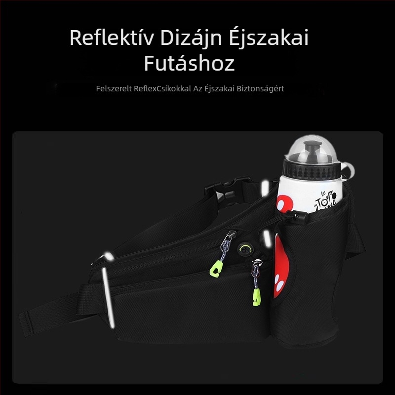 Ambusher derék táska kerékpárhoz – Nylon, Modell 1252, Kapacitás 2