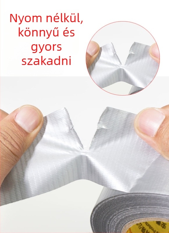 Szélvédő szalag ajtókhoz és ablakokhoz – PET anyag, 5 cm széles, hossz 5-50 m, gumibázisú ragasztó, magas viszkozitású tömítő szalag