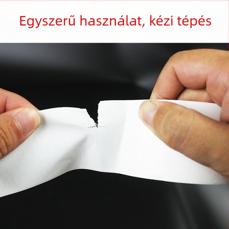 Szélvédő szalag ajtókhoz és ablakokhoz – PET anyag, 5 cm széles, hossz 5-50 m, gumibázisú ragasztó, magas viszkozitású tömítő szalag