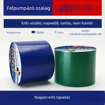 PVC javító szalag ponyvákhoz – megerősített, UV-álló és vízálló, teherautó ponyva javítására (D323226)