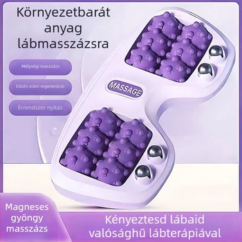 Lábmasszázs matrac roller masszázs, mágneses masszázs és mechanikus vezérlés