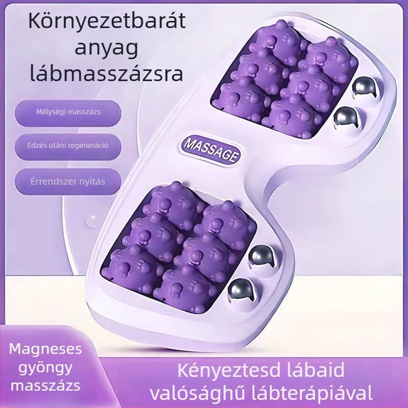 Lábmasszázs matrac roller masszázs, mágneses masszázs és mechanikus vezérlés