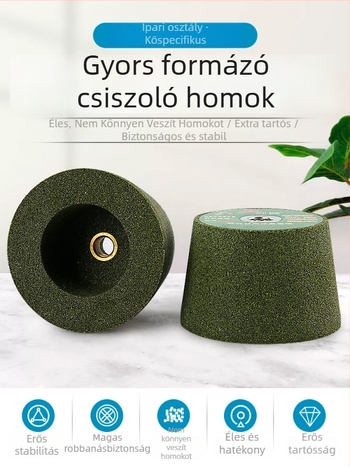 Sarkcsiszoló polírozófeje nano alátéttel, kő, gránit, cement, fém és kerámia feldolgozásához