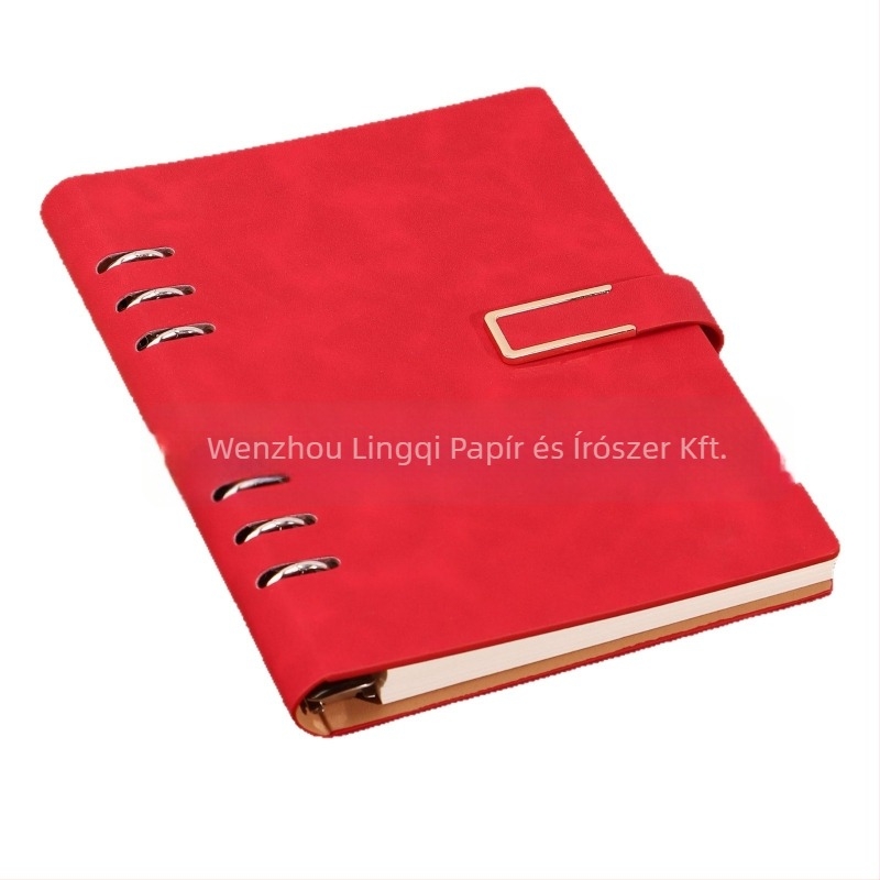 A5-ös notesz kivehető oldalakkal, testre szabható logóval, minimalist stílus, Daolin papír