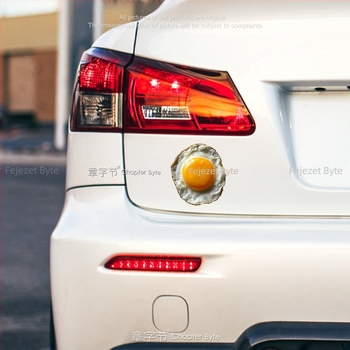 Reflektív tojás alakú matrica az elektromos motor kerékpár ablakához, vízálló, modell 0513, termékkód LSR844541051528