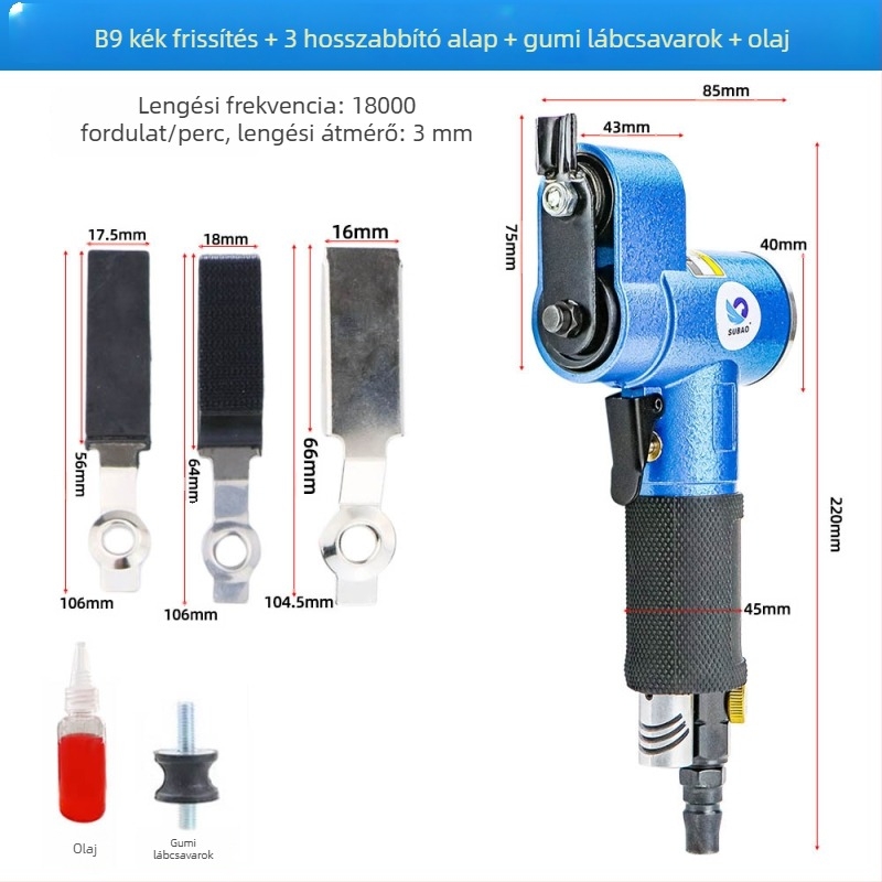 Cheetah excenteres csiszoló fémekhez – csiszolás és polírozás (Márka: Cheetah; Kategória: Excenteres csiszoló; Alkalmazás: Fémek csiszolása és polírozása)