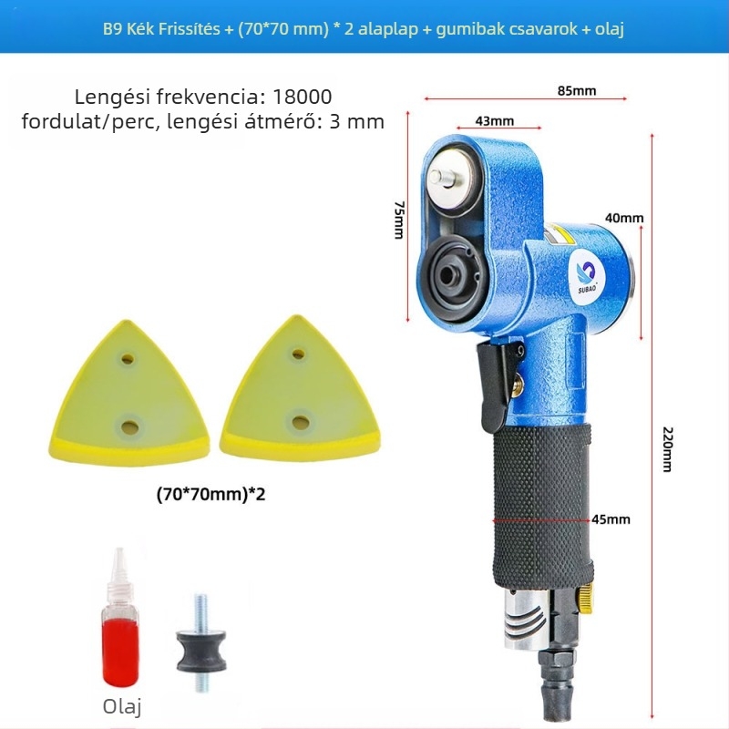 Cheetah excenteres csiszoló fémekhez – csiszolás és polírozás (Márka: Cheetah; Kategória: Excenteres csiszoló; Alkalmazás: Fémek csiszolása és polírozása)