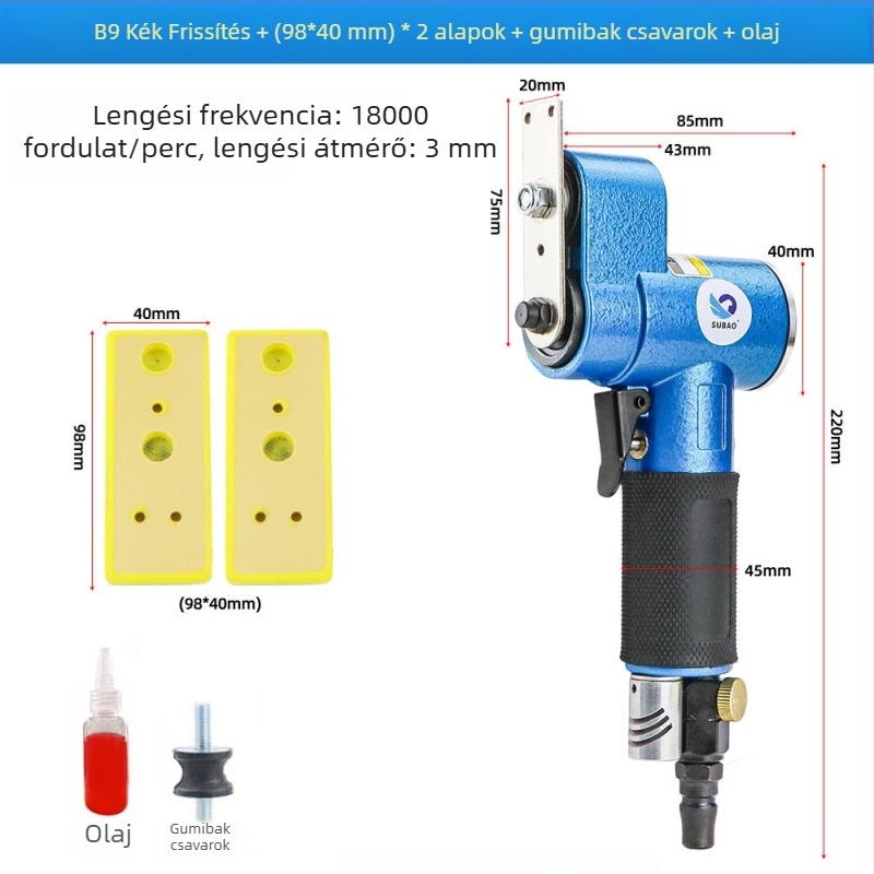 Cheetah excenteres csiszoló fémekhez – csiszolás és polírozás (Márka: Cheetah; Kategória: Excenteres csiszoló; Alkalmazás: Fémek csiszolása és polírozása)