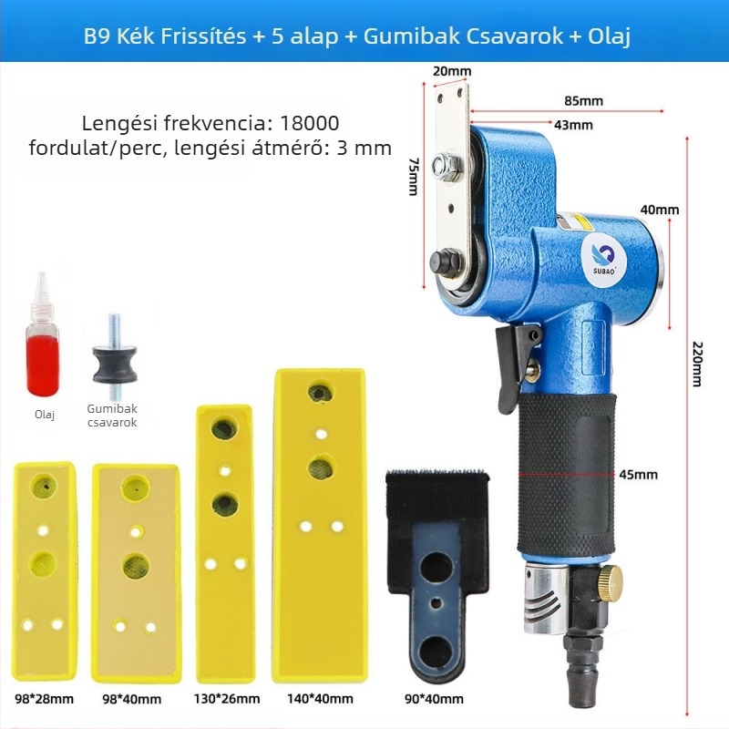 Cheetah excenteres csiszoló fémekhez – csiszolás és polírozás (Márka: Cheetah; Kategória: Excenteres csiszoló; Alkalmazás: Fémek csiszolása és polírozása)