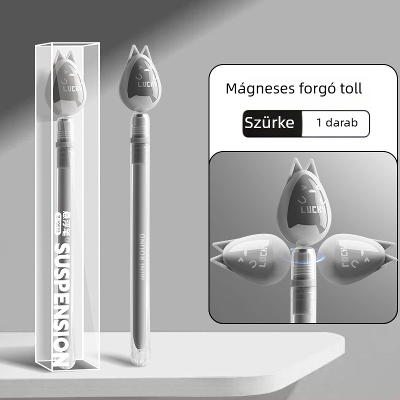 Rajzfilmsorozat Mágneses Levitációs golyóstoll – Forgó toll, Nem törölhető tinta, Műanyag test