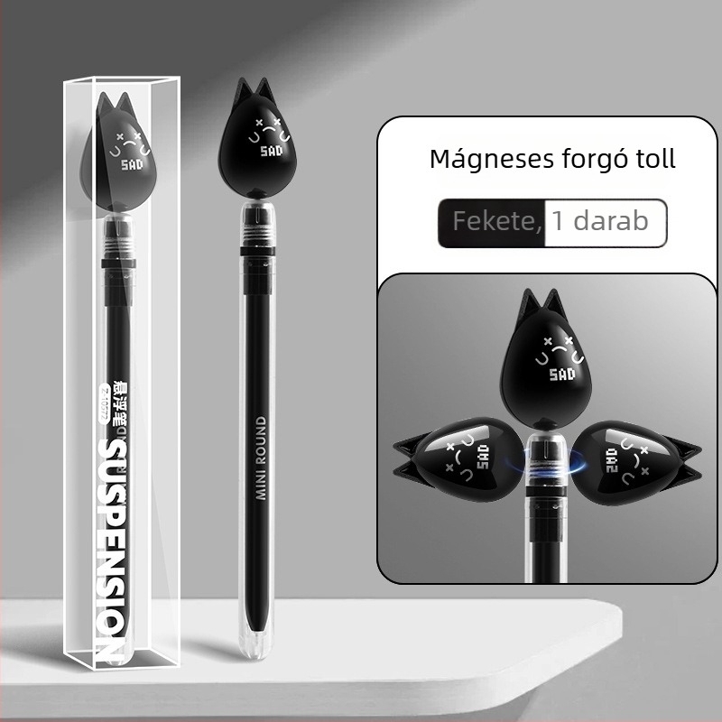 Rajzfilmsorozat Mágneses Levitációs golyóstoll – Forgó toll, Nem törölhető tinta, Műanyag test