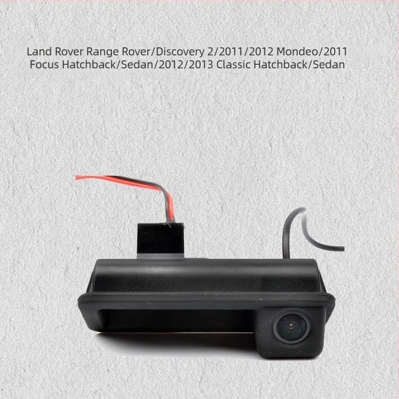 Autóajtó kilincshez tervezett tolató kamera, 12V, 170° állítható, felbontás 720x576, AV videó, tükrözött kép