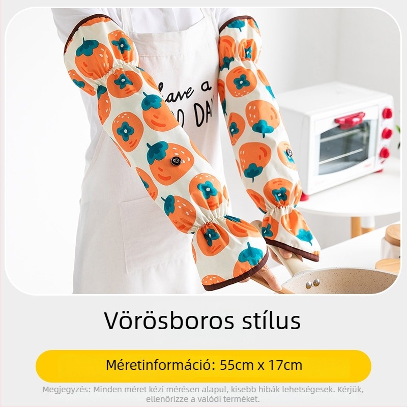 Konyhai ujjvédő - vízálló, olajálló, fröccsenésálló, égési sérülések elleni védelem