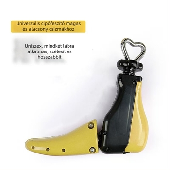 Magas–alacsony cipőfeszítő — uniszex; modell: High-Low Shoe Stretcher; alkalmas sport- és bőr cipőkre, csizmákra, casual és meleg lábbelikre; termékszám: High-Top Shoes; stílus: Cipőfeszítő, Napi Casual; szezon: Nyár, Tél, Tavasz, Ősz.