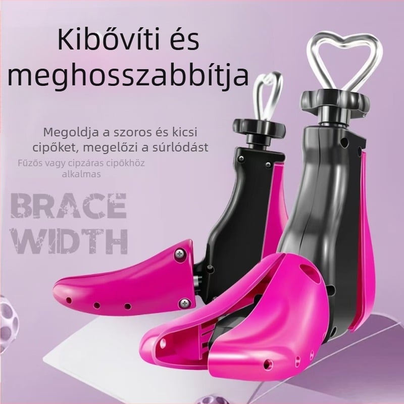 Magas–alacsony cipőfeszítő — uniszex; modell: High-Low Shoe Stretcher; alkalmas sport- és bőr cipőkre, csizmákra, casual és meleg lábbelikre; termékszám: High-Top Shoes; stílus: Cipőfeszítő, Napi Casual; szezon: Nyár, Tél, Tavasz, Ősz.