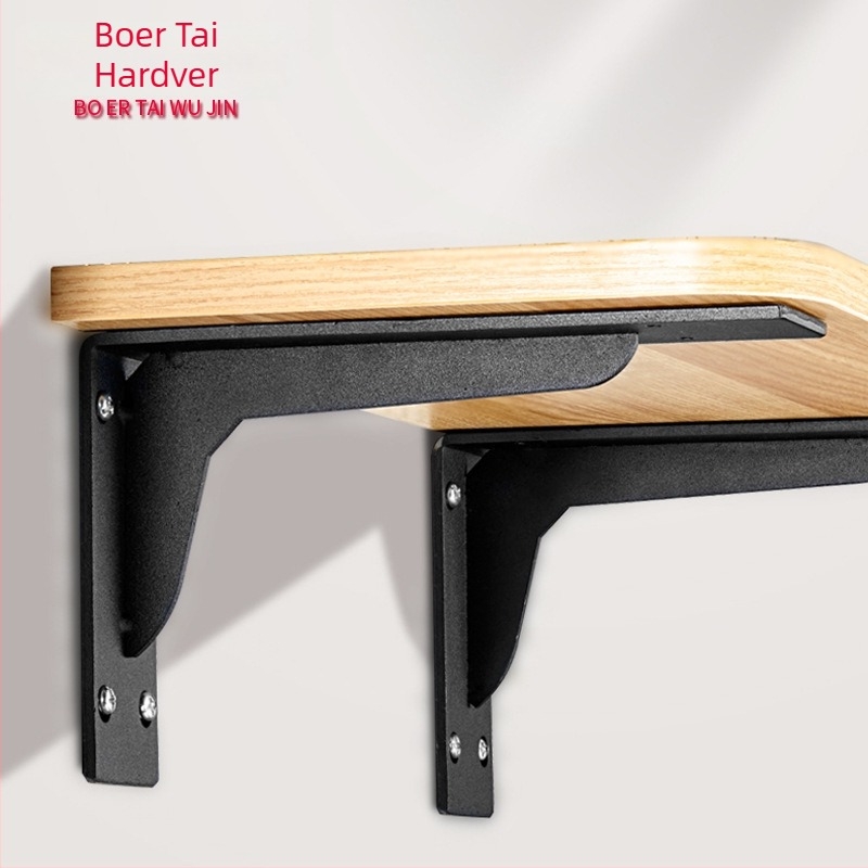 Háromszög alakú tartóváz falra szerelhető polchoz, hidegen hengerelt acélból, univerzális, modern minimalista kialakítás, Berthet