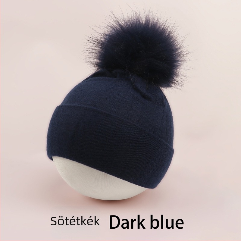 Pulóveres babaszapka kupola alakú fejrésszel és fülvédős szegéllyel, meleg és szélálló, 0–2 éveseknek