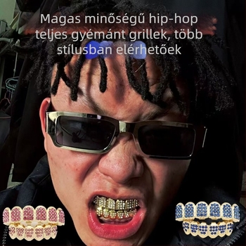 Bájáték fogászati ékszer jelmezekhez - ötvözet, elektrogalván bevonat, cartoon stílus, friss és édes dizájn, 2025 tavasz