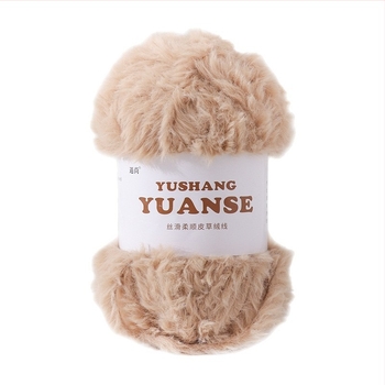 Mesterséges prémes bársonyos fonal kötéshez, Siro spinning, forma: kupac, 100 g