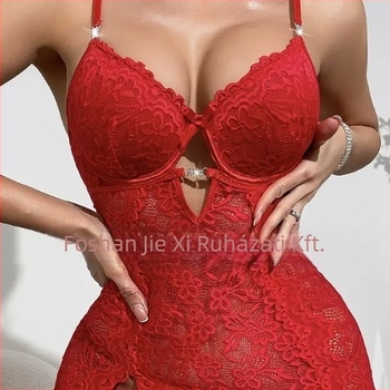 Női csipkés ruhaszett, nylon anyag, 90-95% nylon, stílus 37606017128, 2025 tavasz