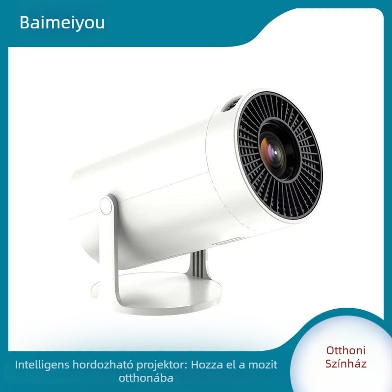 BMY Hordozható projektor, 720p, 110 ANSI lumen, 48W, 3C tanúsított, Energiahatékonysági osztály 3