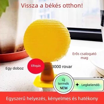 Belső használatra szánt gyümölcsmuslica csapda — PP anyag, egyszerű kivitel, nem toxikus, illatmentes