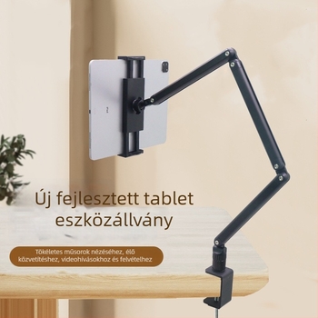 BX-N02 Tablet állvány, összecsukható forgóasztali állvány, kompatibil iPad 2/3/4 és iPad Mini, tömeg 0,85 kg