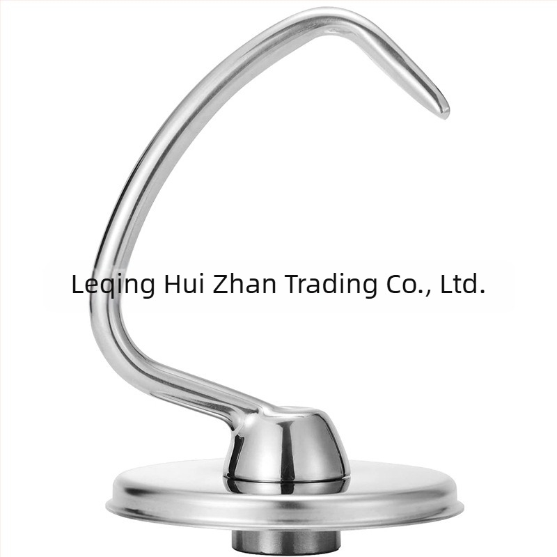 Rozsdamentes acél tésztakampó KitchenAid tilt-head álló mixerhez, kompatibilis 4.5–5 Qt, súly 332 g