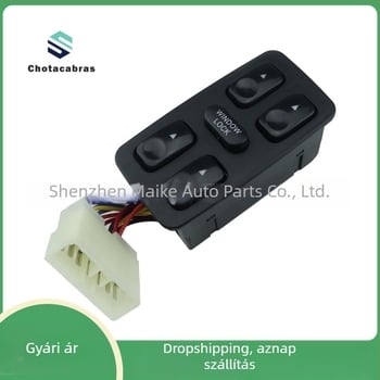 Bal oldali első elektromos ablakemelő kapcsoló Hyundai Elantra, modell 93570-28001, 12V